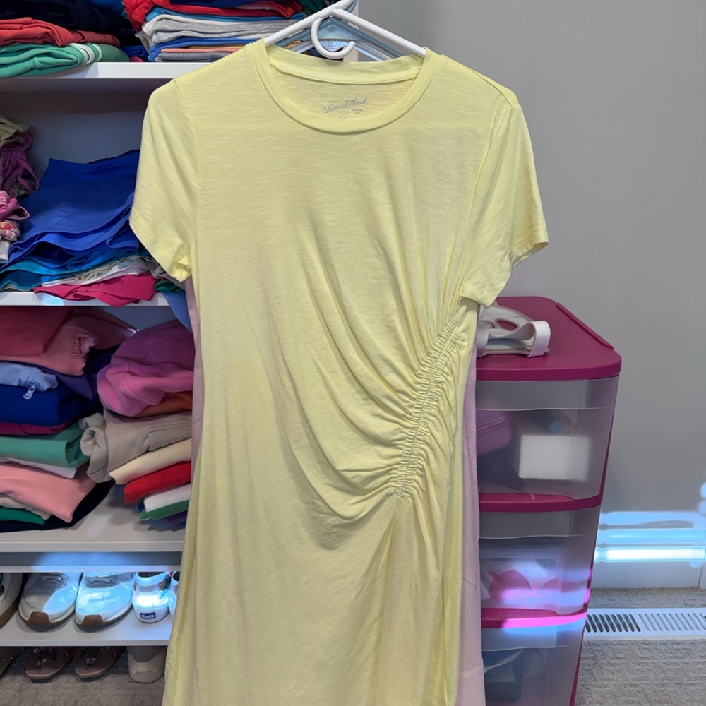 Universal Thread Butter Yellow Dress